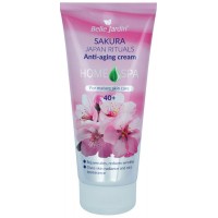 Антивіковий крем для обличчя та тіла Belle Jardin Home Spa Sakura Japan Rituals 40+, 200 мл (5907582908616)