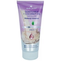 Міцелярний засіб для зняття макіяжу Belle Jardin Home Spa Goat's Milk + Coconut Oil, 200 мл (5907582902423)