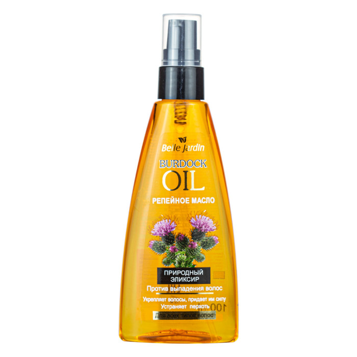 Реп’яхова олія проти випадіння волосся, Природний еліксир Belle Jardin (5907582903789)