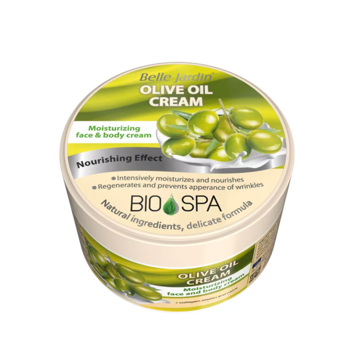 Крем для обличчя живильний для зрілої шкіри Оливкова олія, Spa naturelle Belle Jardin (5907582900276)