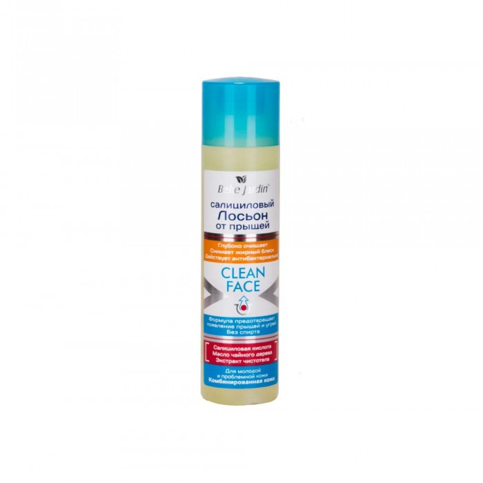 Саліциловий лосьйон від прищів Екстракт чистотілу, Clean Face Belle Jardin (5907582906193)