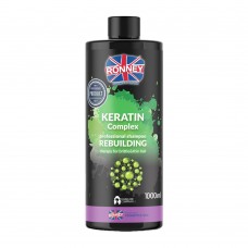 Шампунь відновлюючий RONNEY KERATIN COMPLEX для тонкого та ламкого волосс з кератином 1000 мл (5060589154643)