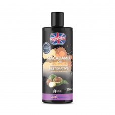 Шампунь зміцнюючий RONNEY MACADAMIA OIL для слабого та сухого волосся 300 мл (5060589155626)
