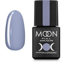 Гель-лак MOON FULL color Gel polish №149 сіро-блакитний з бузковим відтінком 8 мл (5908254187308)
