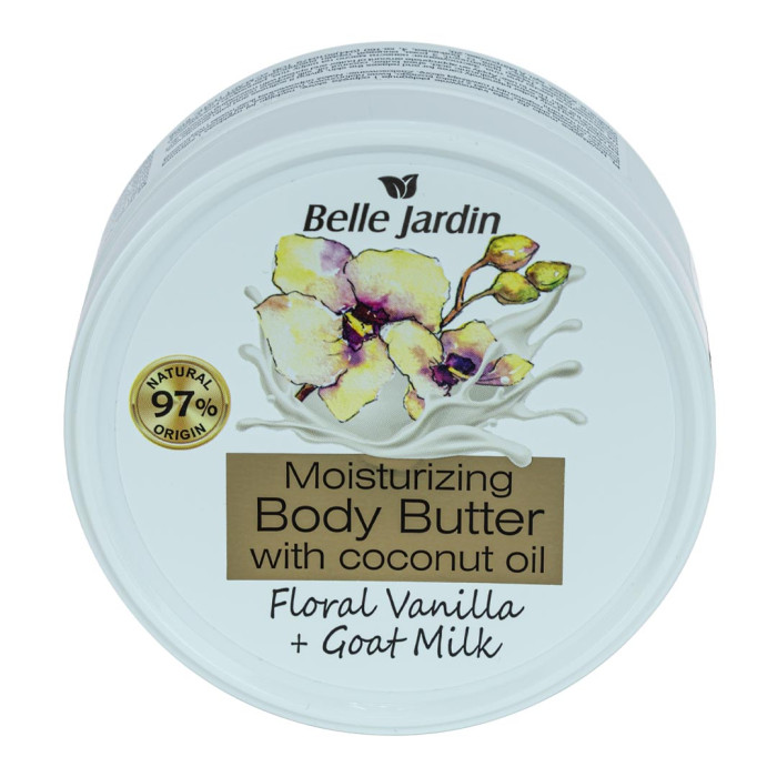 Крем-масло для тіла Belle Jardin Body Butter Козяче молоко та Ваніль 300 мл (5907582903550)