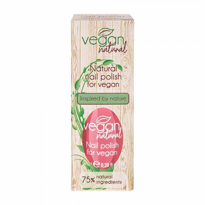 Лак для нігтів Vegan Natural №04 рожевий (5906942670040)