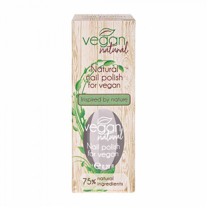 Лак для нігтів Vegan Natural №09 сірий (5906942670095)