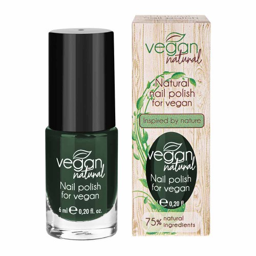 Лак для нігтів Vegan Natural №10 зелений (5906942670101)
