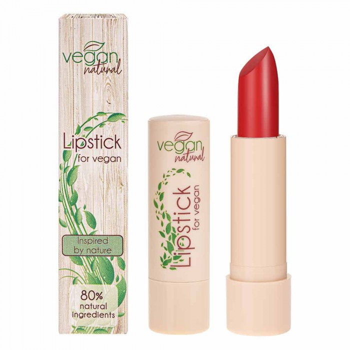 Помада Vegan Natural №07 червоний (5906942570074)