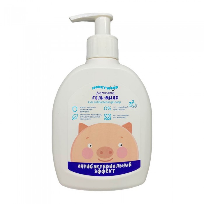 Дитяче гель-мило Honeywood з антибактеріальним ефектом (4820147055949)