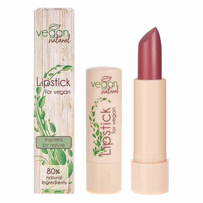 Помада Vegan Natural №04 темний рожевий (5906942570043)