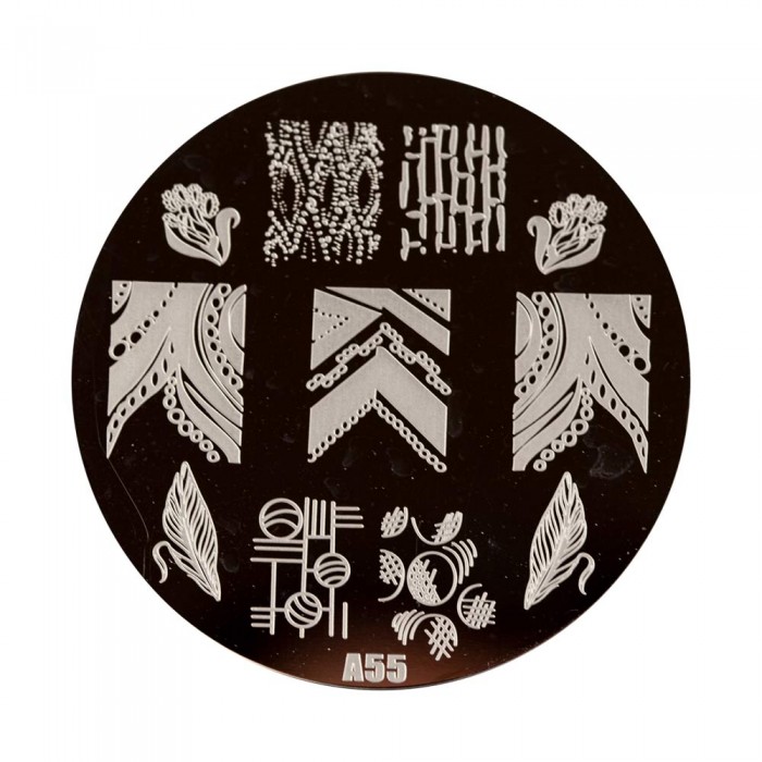 Пластина для стемпінгу Ronney Professional Stamping Palete RN 00410 (5060456777869)