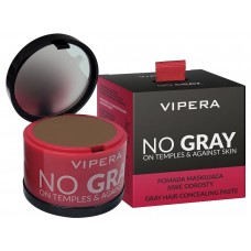 Тонуюча пудра-коректор для відростів волосся Vipera No Gray №01 світло-коричнева 7,7 г (5903587858017)