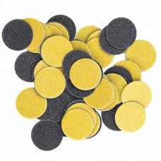 Змінний файл для педикюрного диска Labi PD20 Black тонкий круглий 180 грит, 50 шт. (4820249943243)