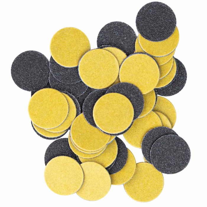 Змінний файл Black для педикюру Labi круглий тонкий 100 грит, 50 шт. (4820249943236)