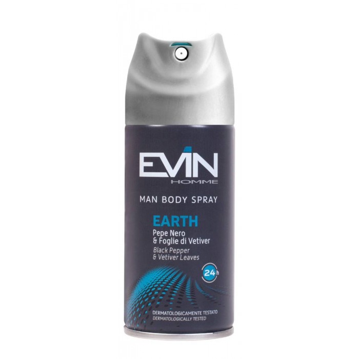 Дезодорант спрей чоловічий EVIN HOMME EARTH 150 мл (8007675733860)