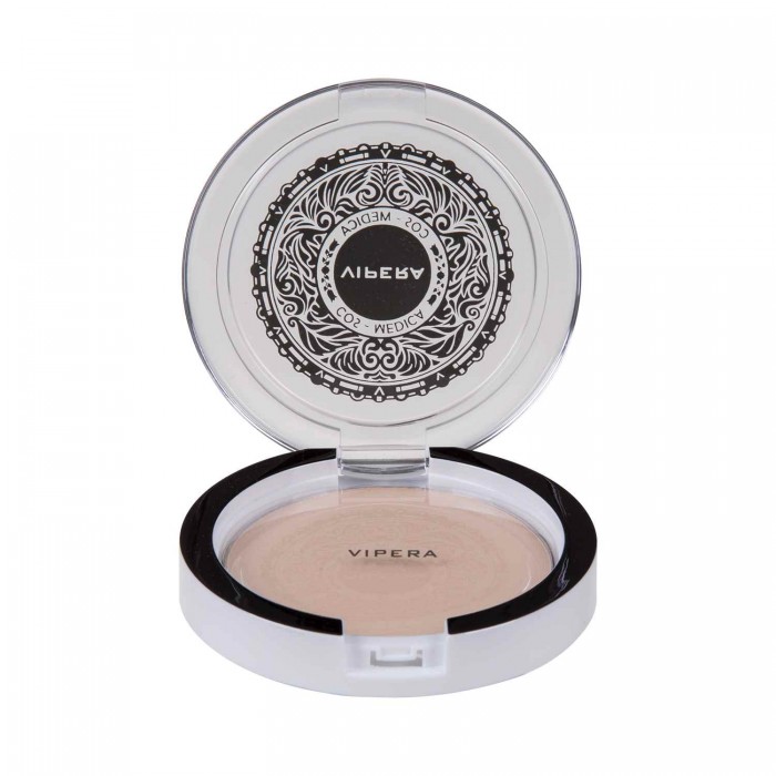 Компактна пудра рисова для шкіри з акне Vipera Cos-Medica Smooth Finish №03 beige, 13 г (5903587430039)