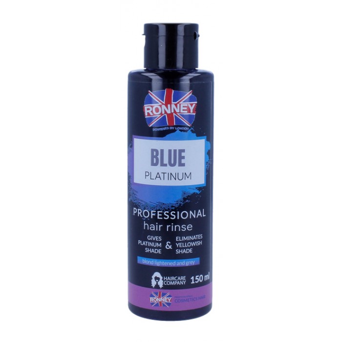 Ополіскувач для волосся RONNEY Professional BLUE PLATINUM HAIR RINSE 150 мл (5060589157064)