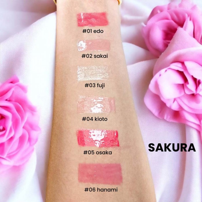 Блиск для губ Vipera Varsovia Sakura 01 edo, 4 мл (5903587276019)