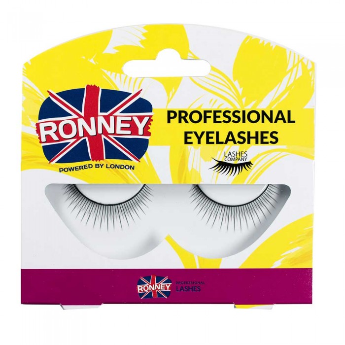 Накладні вії RONNEY Professional Eyelashes 00018 синтетичні одиночні, довжина 34 мм (5060589150362)