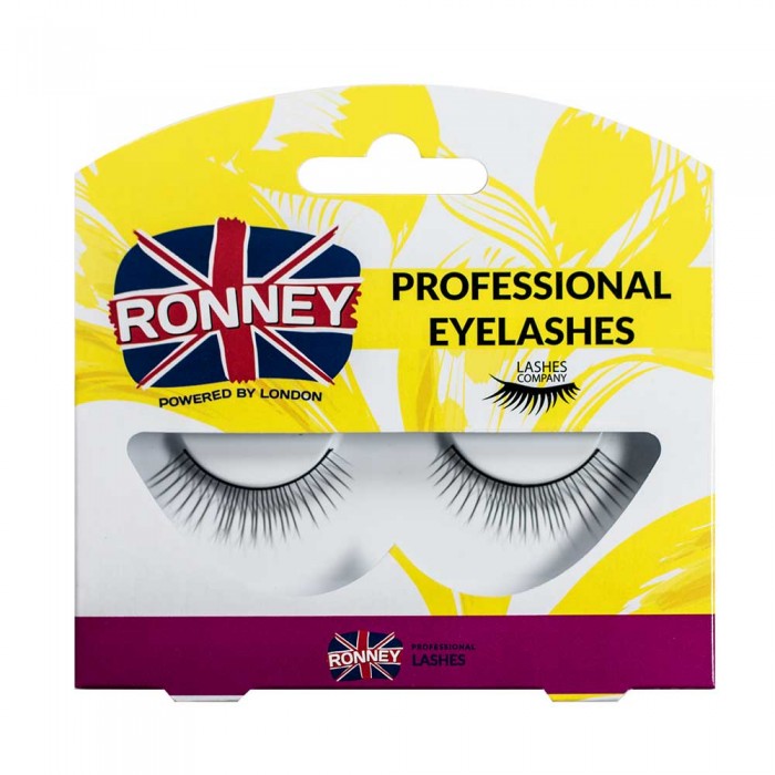 Накладні вії RONNEY Professional Eyelashes 00020 синтетичні одиночні, довжина 30 мм (5060589150386)