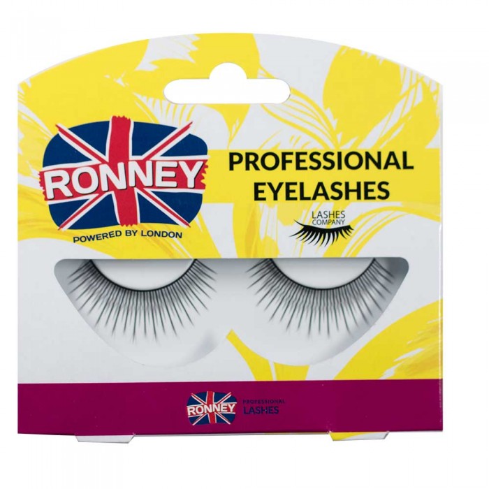 Накладні вії RONNEY Professional Eyelashes 00021 синтетичні одиночні, довжина 33 мм (5060589150393)