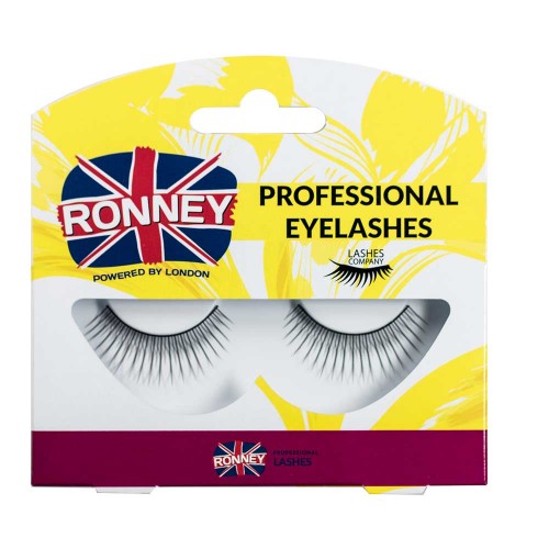Накладні вії RONNEY Professional Eyelashes 00024 синтетичні одиночні, довжина 32 мм (5060589150423)