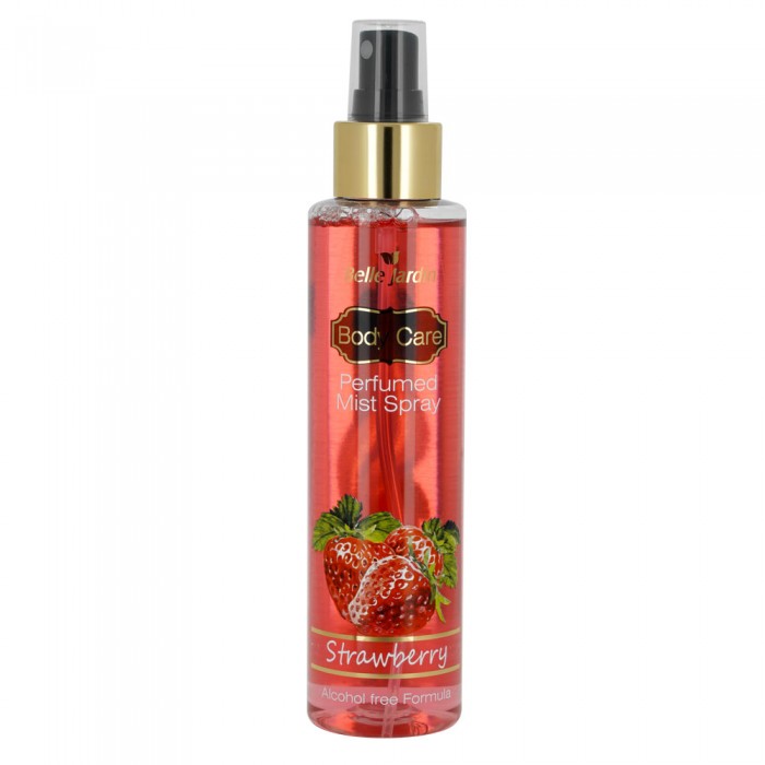 Парфумований спрей для тіла Body Care Strawberry (полуниця червоний), Belle Jardin (5907582906032)