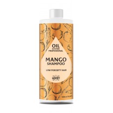Шампунь для волосся з низькою пористістю Ronney Professional Oil System Mango, 1000 мл (5060589159419)