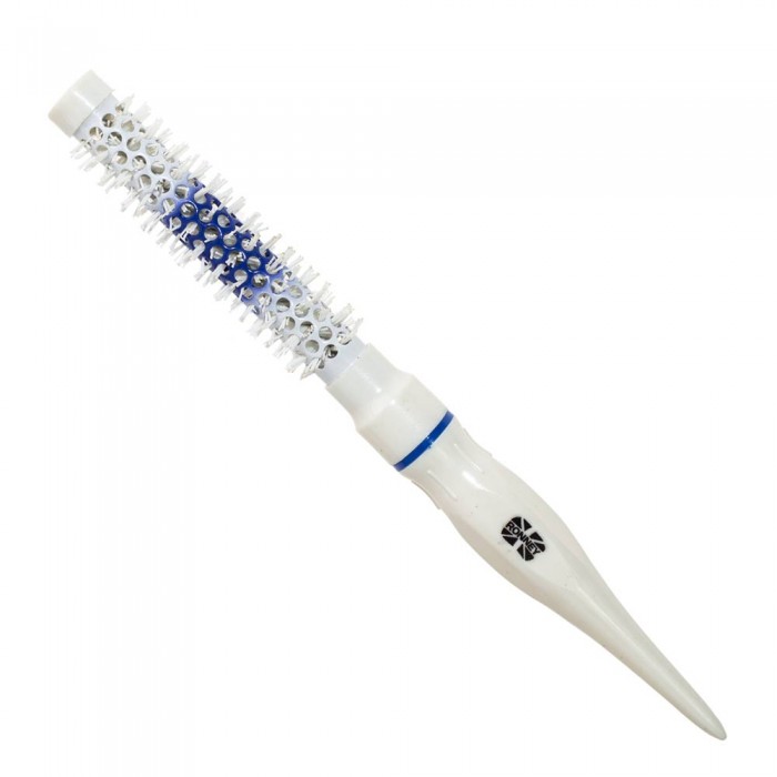 Брашинг для волосся Ronney Professional Thermal Vented Brush RA 00139 White/Blue, 15 мм (5060456772666)