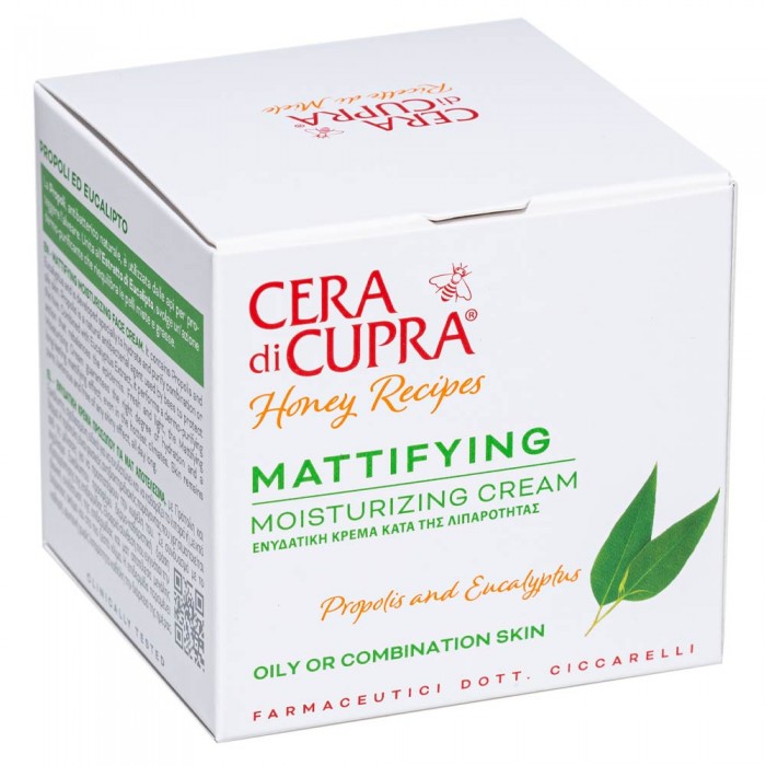 Крем для обличчя Cera di Cupra Matifying Moisturising cream матуючий, 50 мл (8002140055508)