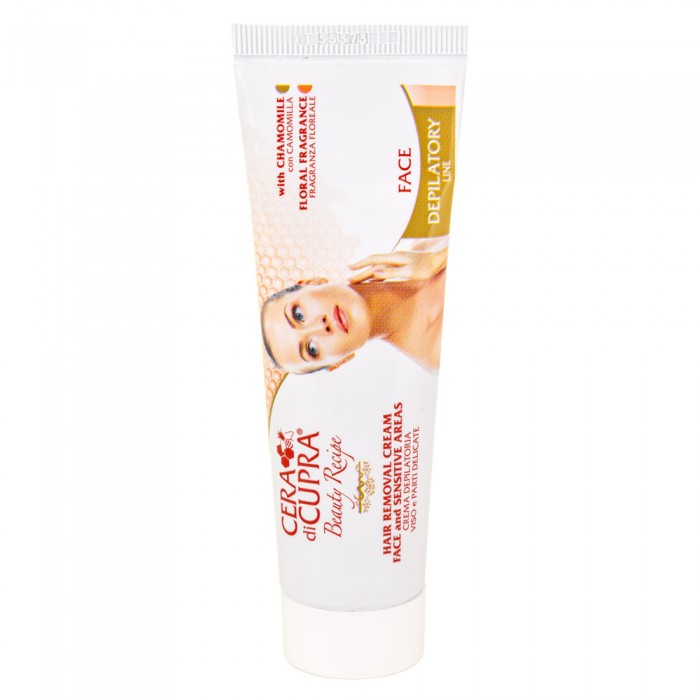 Крем Cera di Cupra для видалення волосся на обличчі та чутливих зонах, 50мл (8002140053771)