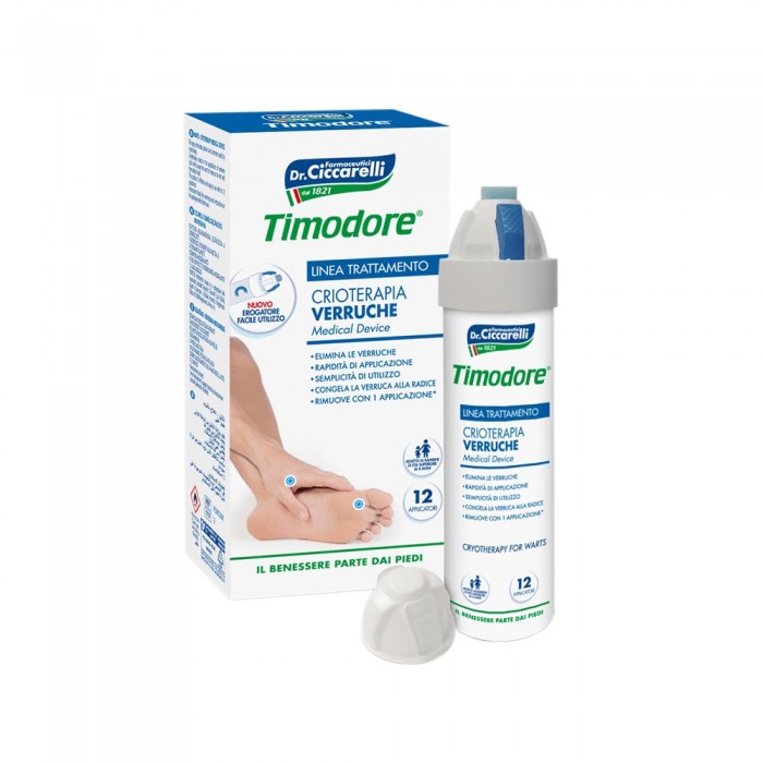Спрей для видалення бородавок Dr.Ciccarelli Timodore Cryotherapy Warts, 75мл (8002140137006)