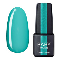 Гель лак Baby Moon Green Sea Gel polish №002 біло-зелений яскравий 6 мл (5908254000775)