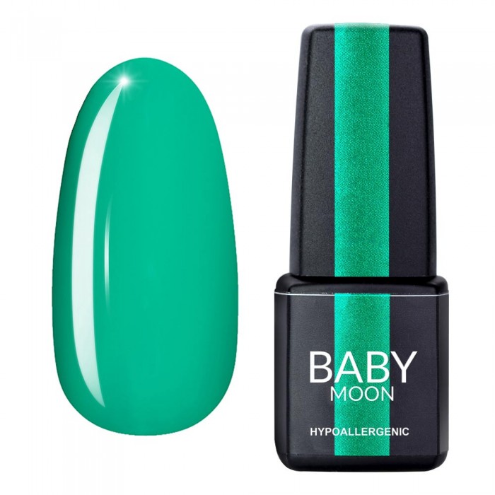 Гель лак Baby Moon Green Sea Gel polish №003 смарагдовий світлий 6 мл (5908254000782)