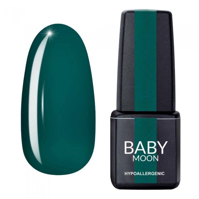 Гель лак Baby Moon Green Sea Gel polish №004 яскраво-зелений 6 мл (5908254000799)