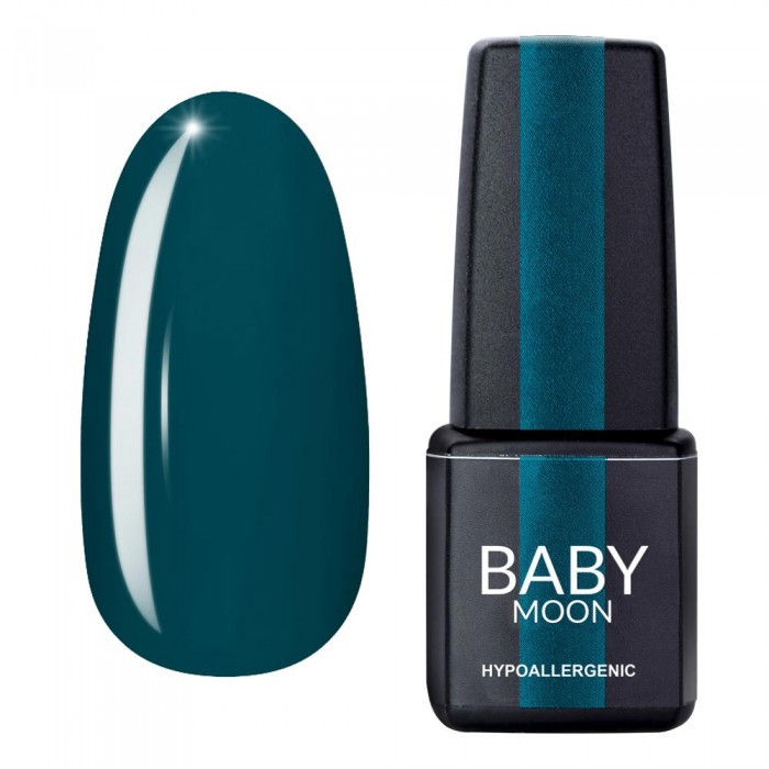 Гель лак Baby Moon Green Sea Gel polish №006 синьо-зелений 6 мл (5908254000812)
