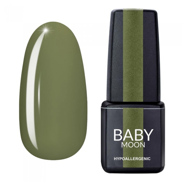 Гель лак Baby Moon Green Sea Gel polish №008 ніжно-оливковий 6 мл (5908254000836)