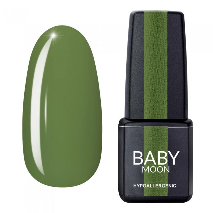 Гель лак Baby Moon Green Sea Gel polish №009 оливковий 6 мл (5908254000843)