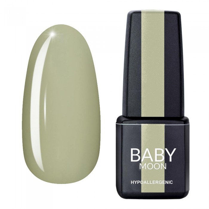 Гель лак Baby Moon Green Sea Gel polish №012 ніжний оливковий 6 мл (5908254000874)