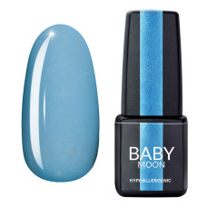 Гель лак Baby Moon Cold Ocean Gel polish №002 ніжно-блакитний 6 мл (5908254001024)