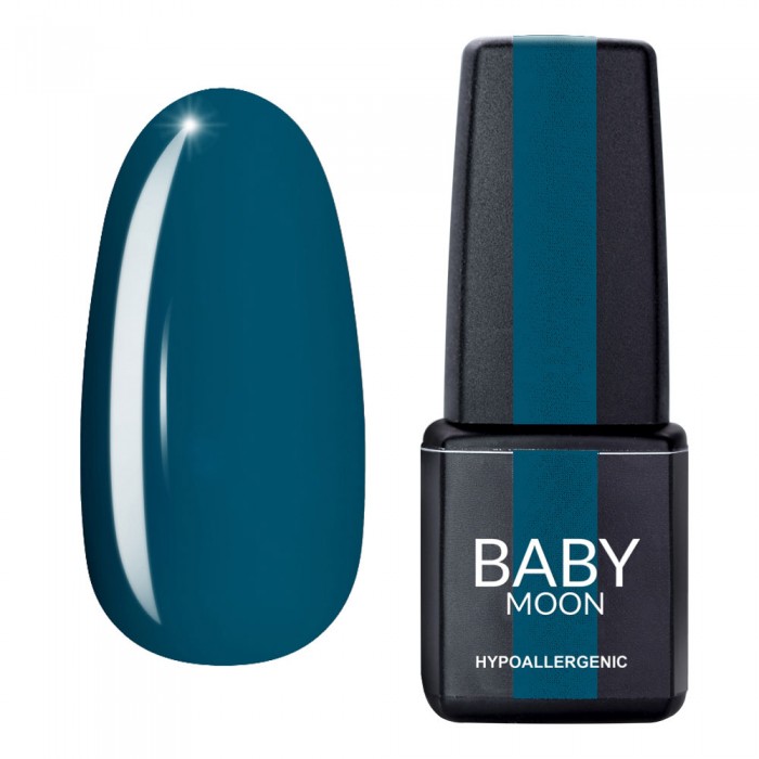 Гель лак Baby Moon Cold Ocean Gel polish №006 сіро-зелений 6 мл (5908254001062)