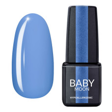 Гель лак Baby Moon Cold Ocean Gel polish №019 повітряний синій 6 мл (5908254001192)