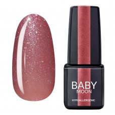 Гель лак Baby Moon Dance Diamond Gel polish №003 приглушений рожевий з шиммером 6 мл (5908254001567)