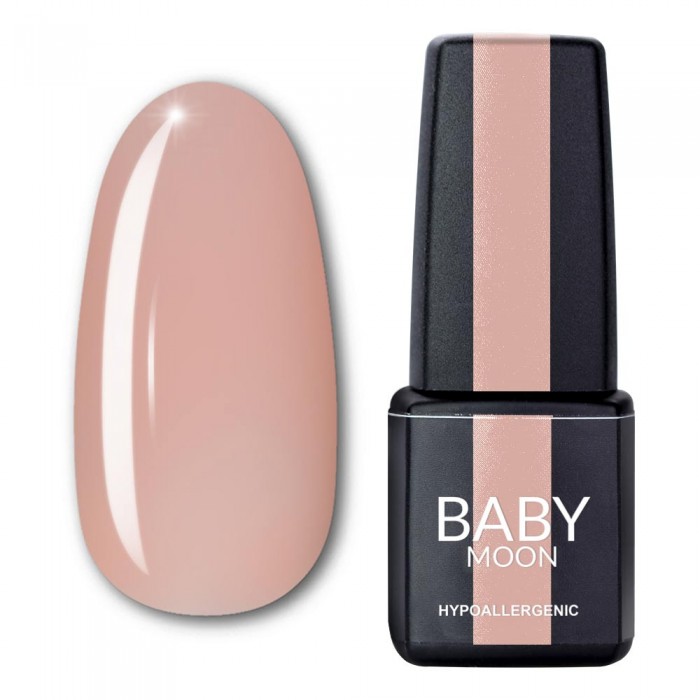 Гель лак Baby Moon Dolce Rose Gel polish №001 світлий персик 6 мл (5908254000010)