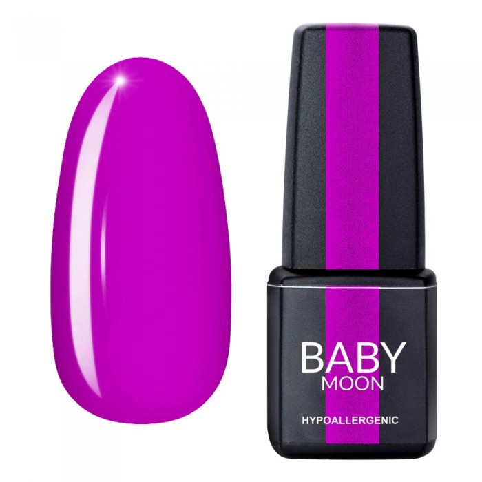 Гель лак Baby Moon Lilac Train Gel polish №011 яскраво-бузковий 6 мл (5908254000454)
