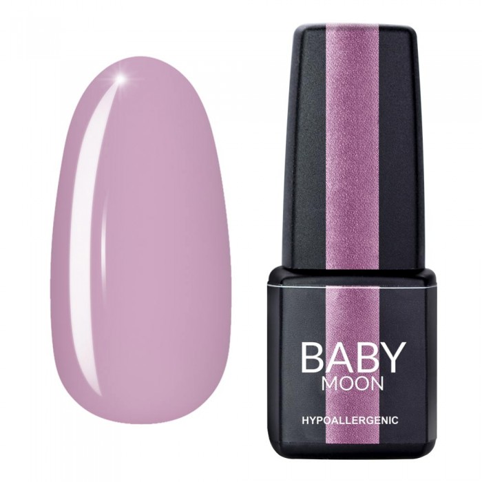 Гель лак Baby Moon Lilac Train Gel polish №017 ніжно бузковий 6 мл (5908254000522)