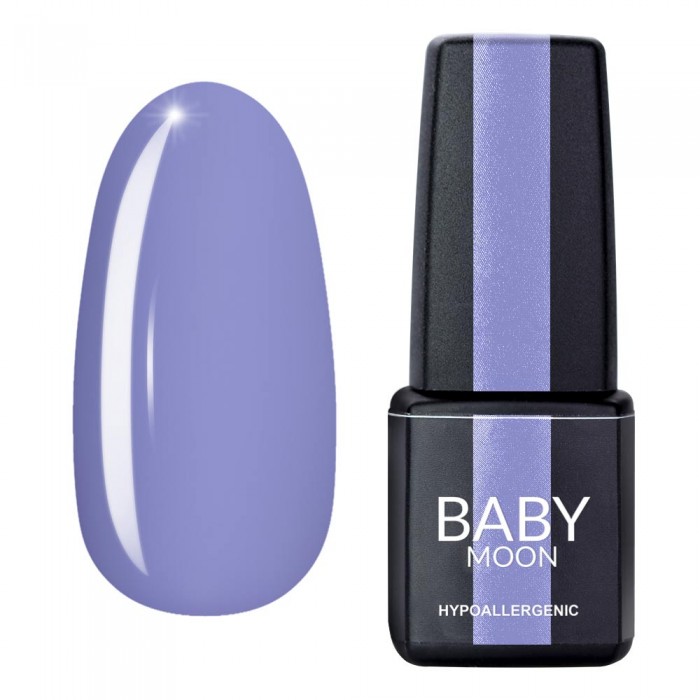 Гель лак Baby Moon Lilac Train Gel polish №019 волошково-бузковий 6 мл (5908254000546)