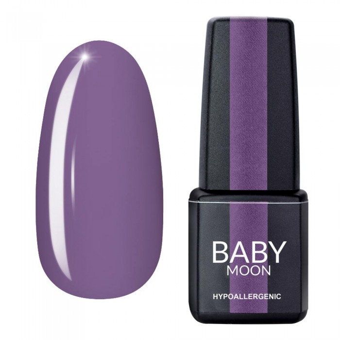Гель лак Baby Moon Lilac Train Gel polish №024 пастельний фіолетовий 6 мл (5908254000591)