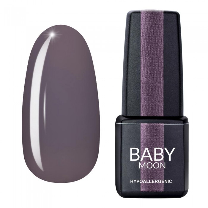 Гель лак Baby Moon Midnight Gel polish №006 темний попіл 6 мл (5908254000317)